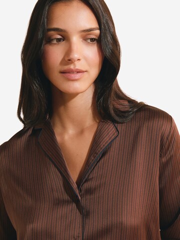 ETAM Schlafshirt 'Artlight' in Braun
