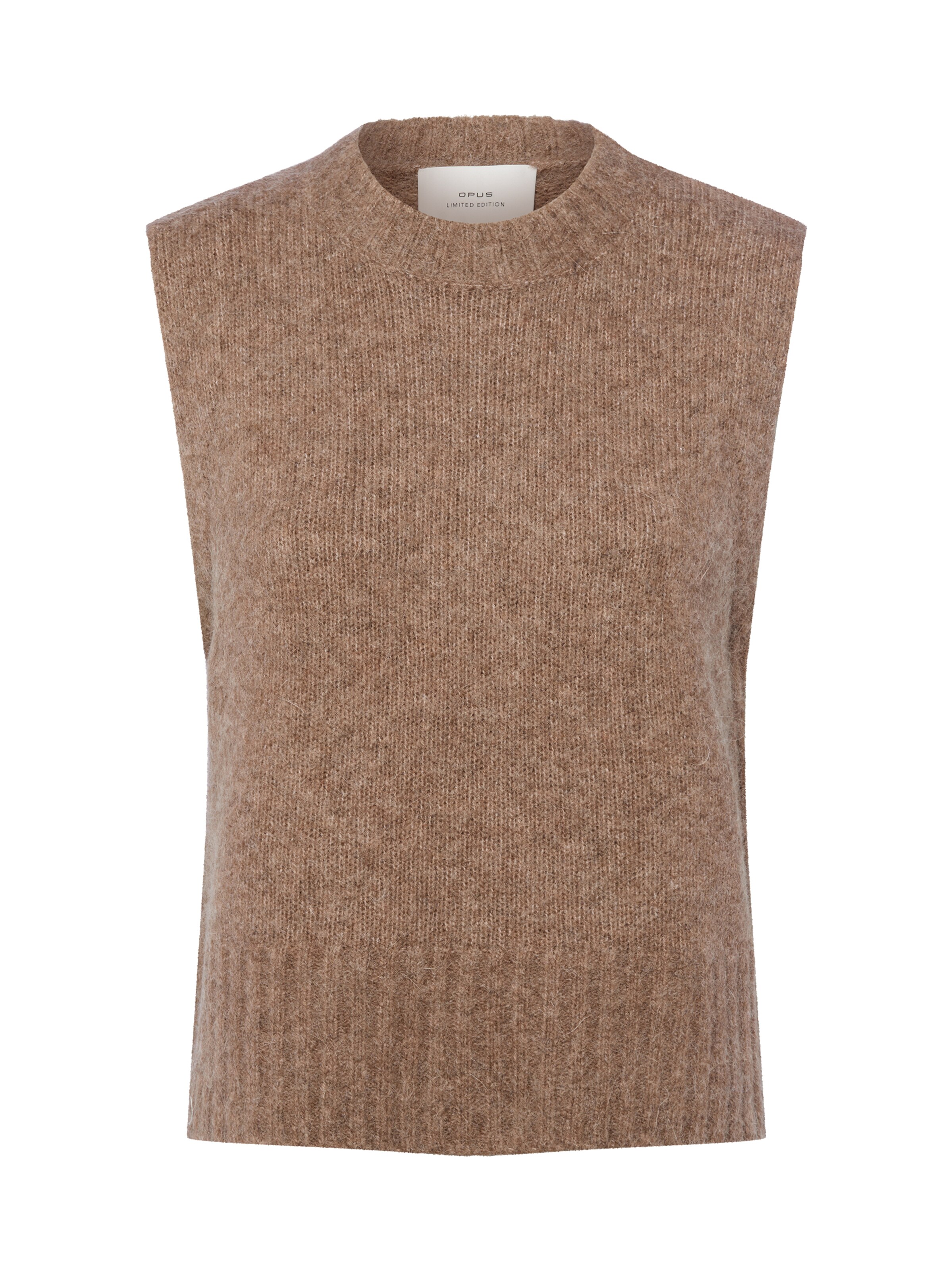 OPUS Sweater 'Pucku' in Brown: front