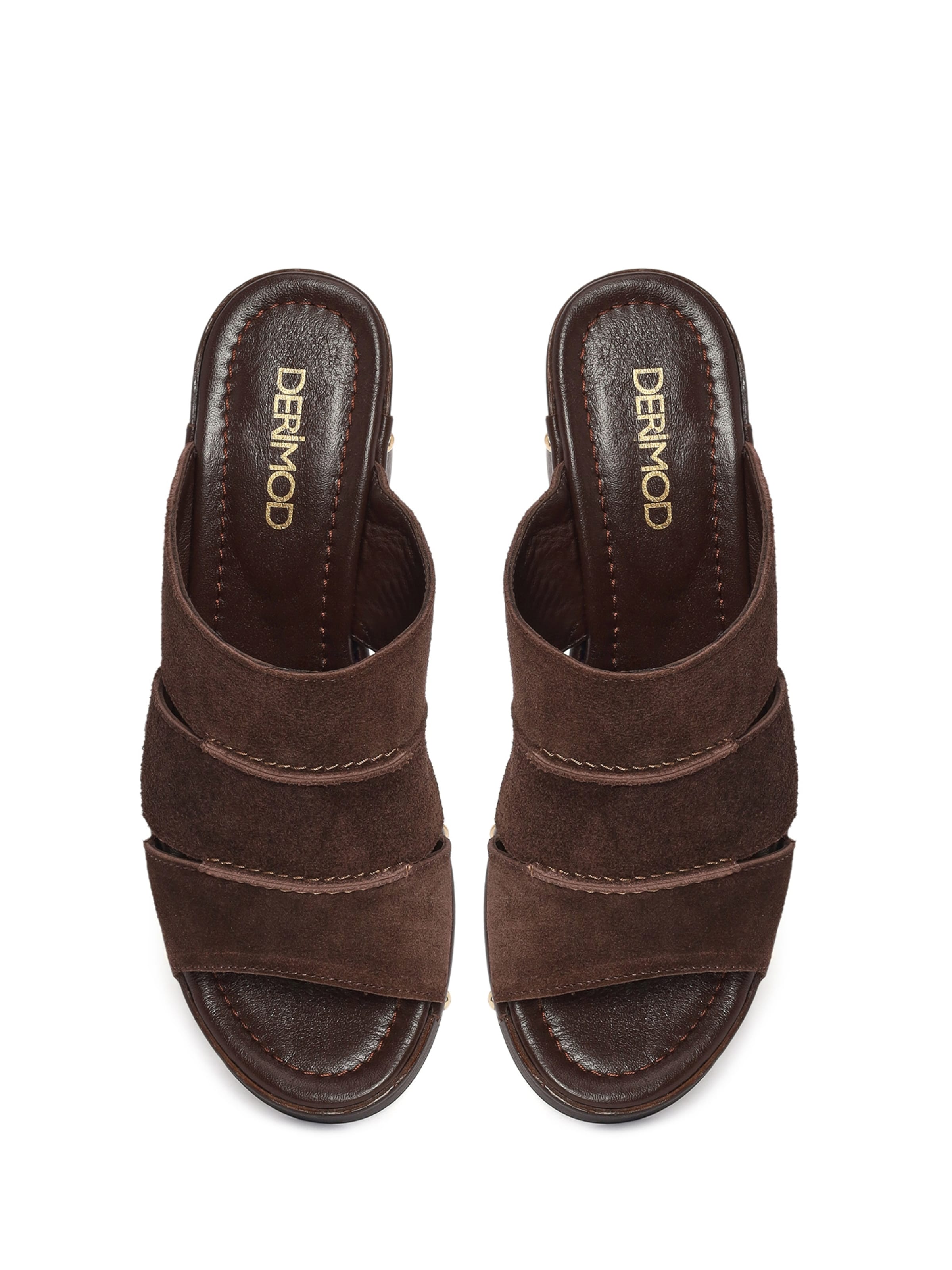 Mule Derimod en marron