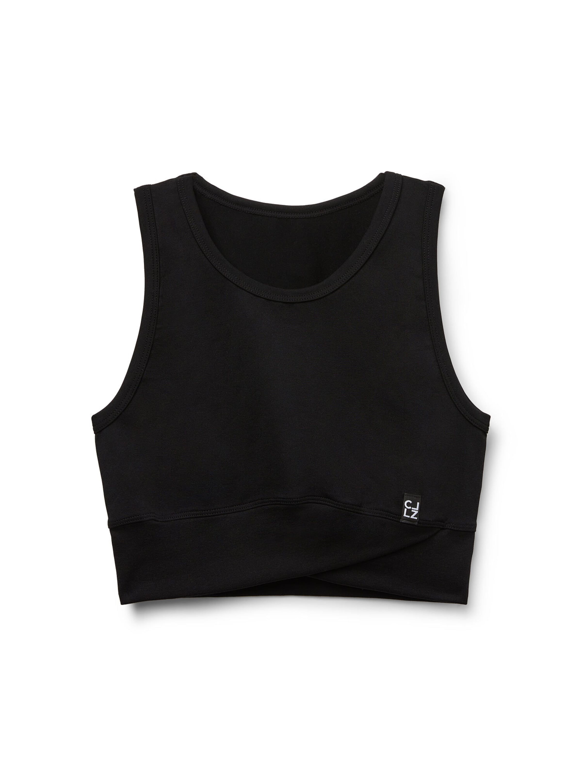 CALZEDONIA Top in Schwarz: Vorderseite