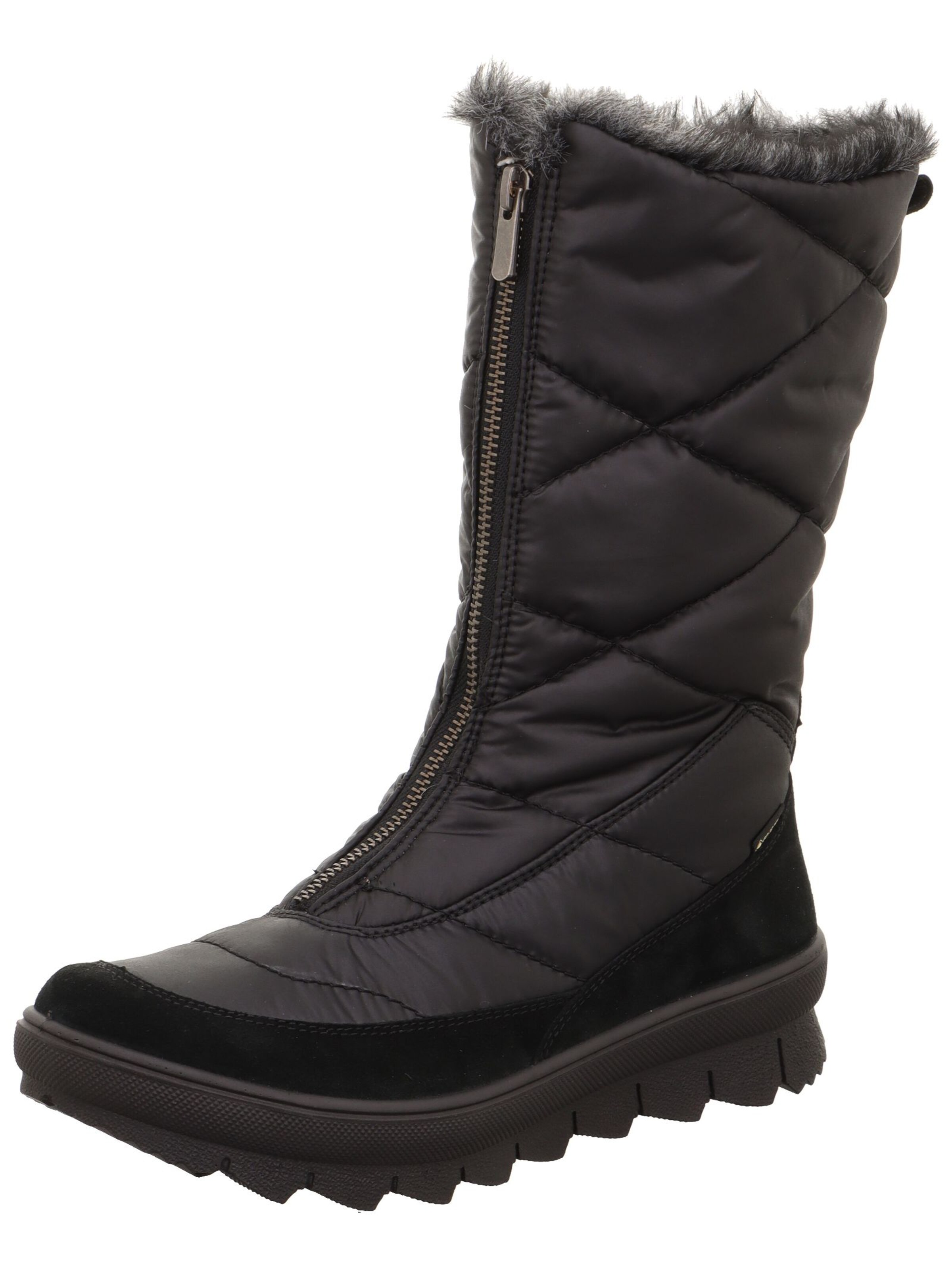 Legero Stiefel 'Novara' in Schwarz: Vorderseite