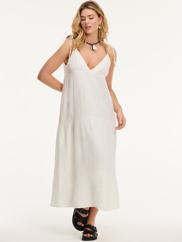 Shiwi Καλοκαιρινό φόρεμα 'Bogota' σε λευκό