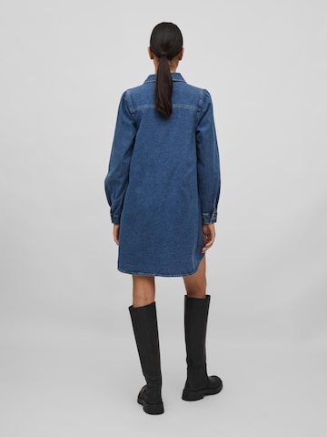 VILA Košilové šaty 'POLINA' – modrá
