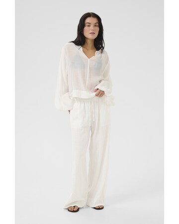 Wide Leg Pantalon 'Jannie' My Essential Wardrobe en blanc