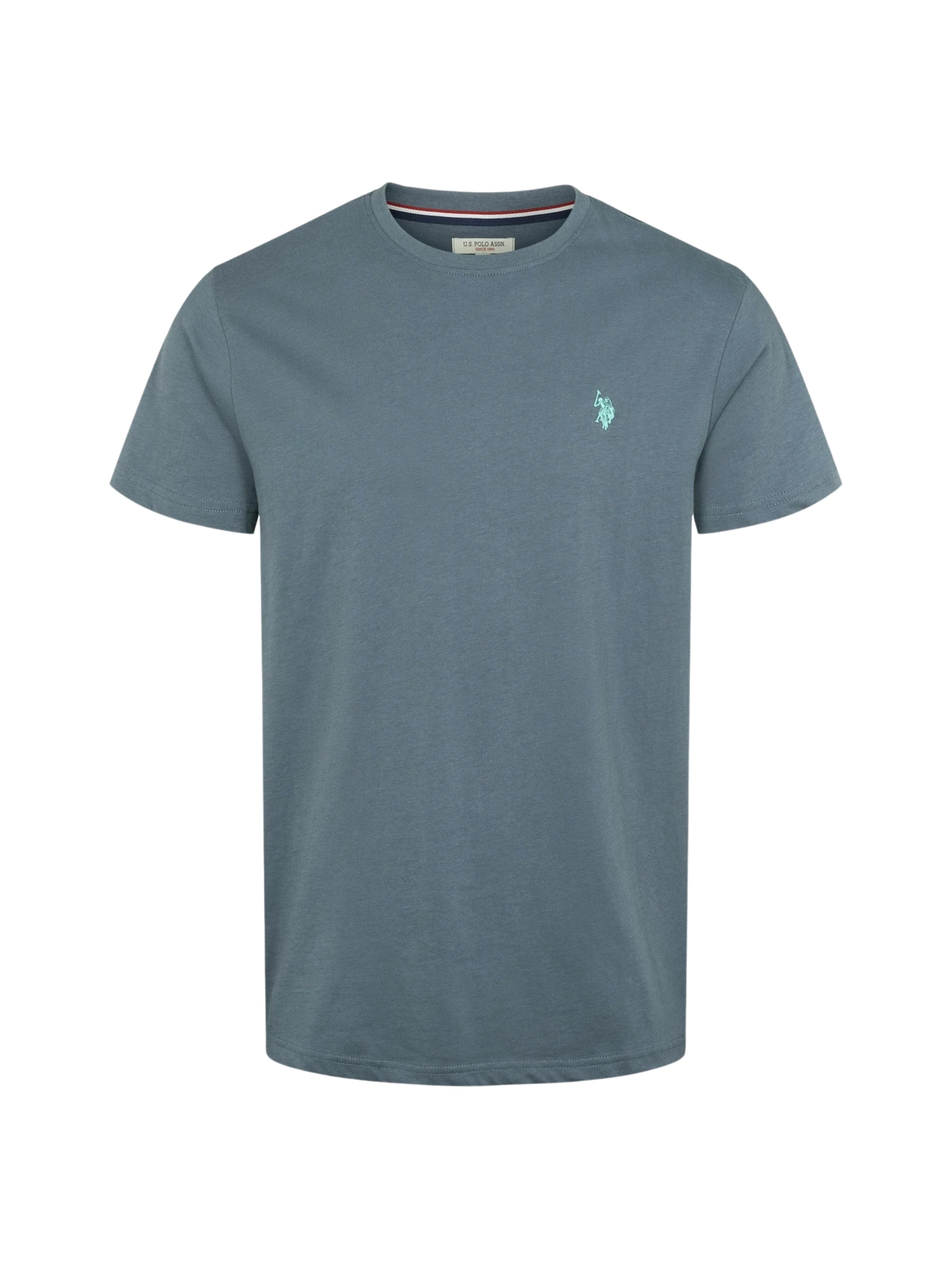 U.S. POLO ASSN. Regular Fit Skjorte ' Arjun T-shirt ' i blå: forside