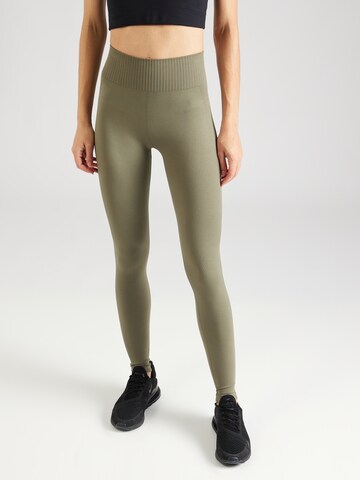 ONLY PLAY Skinny Workout Pants 'JIJI' in Green: front