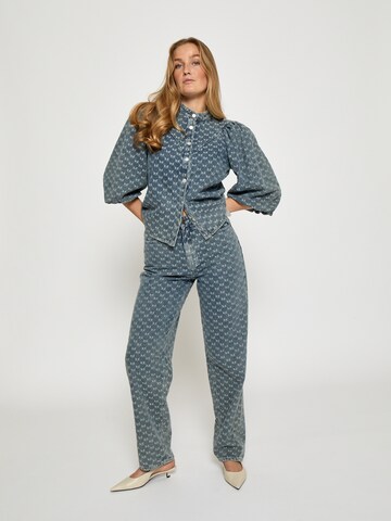 minus - regular Pantalón 'Sienne' en azul