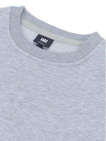 Ossy Homer Sweatshirt 'Basic Oversize Sweatshirt – 3-Faden, innen angeraut, mit Fleece' in Grijs