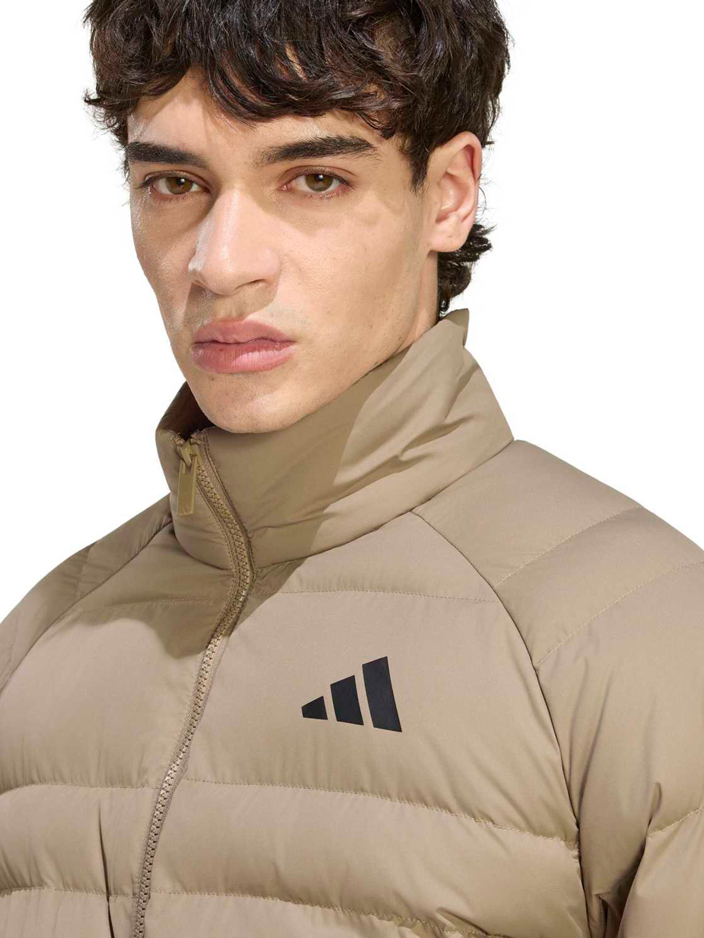 ADIDAS SPORTSWEAR Sportovní bunda 'ESS' – béžová