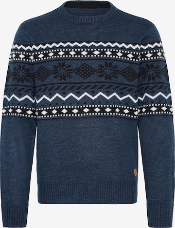 Pull-over ' BHNohr ' BLEND en bleu : devant