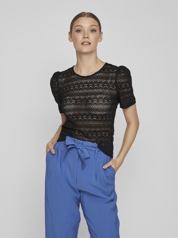 VILA Blouse in Black: front