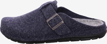 ROHDE Hausschuh 'Rodigo-H' in Blau: Vorderseite