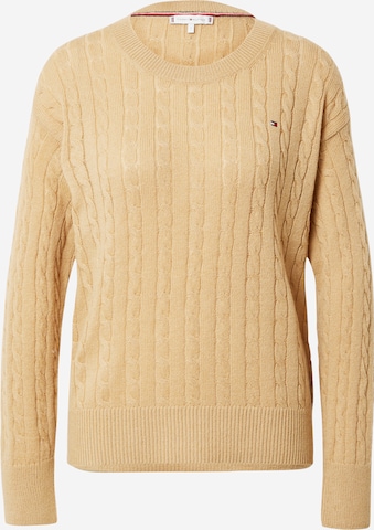 TOMMY HILFIGER - Jersey en beige: frente