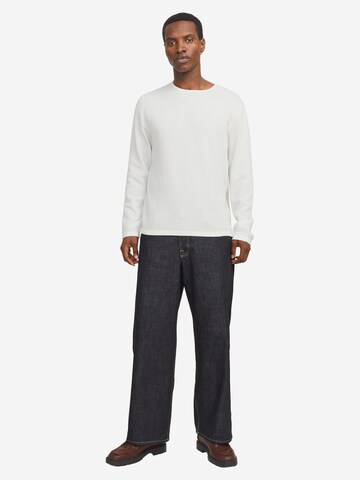 JACK & JONES Pullover 'George'‌‌‌ in Weiß