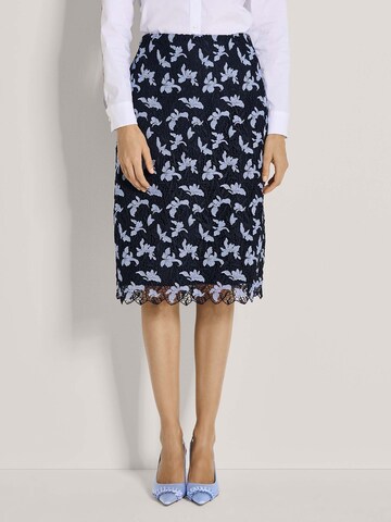 Jupe MADELEINE en bleu : devant