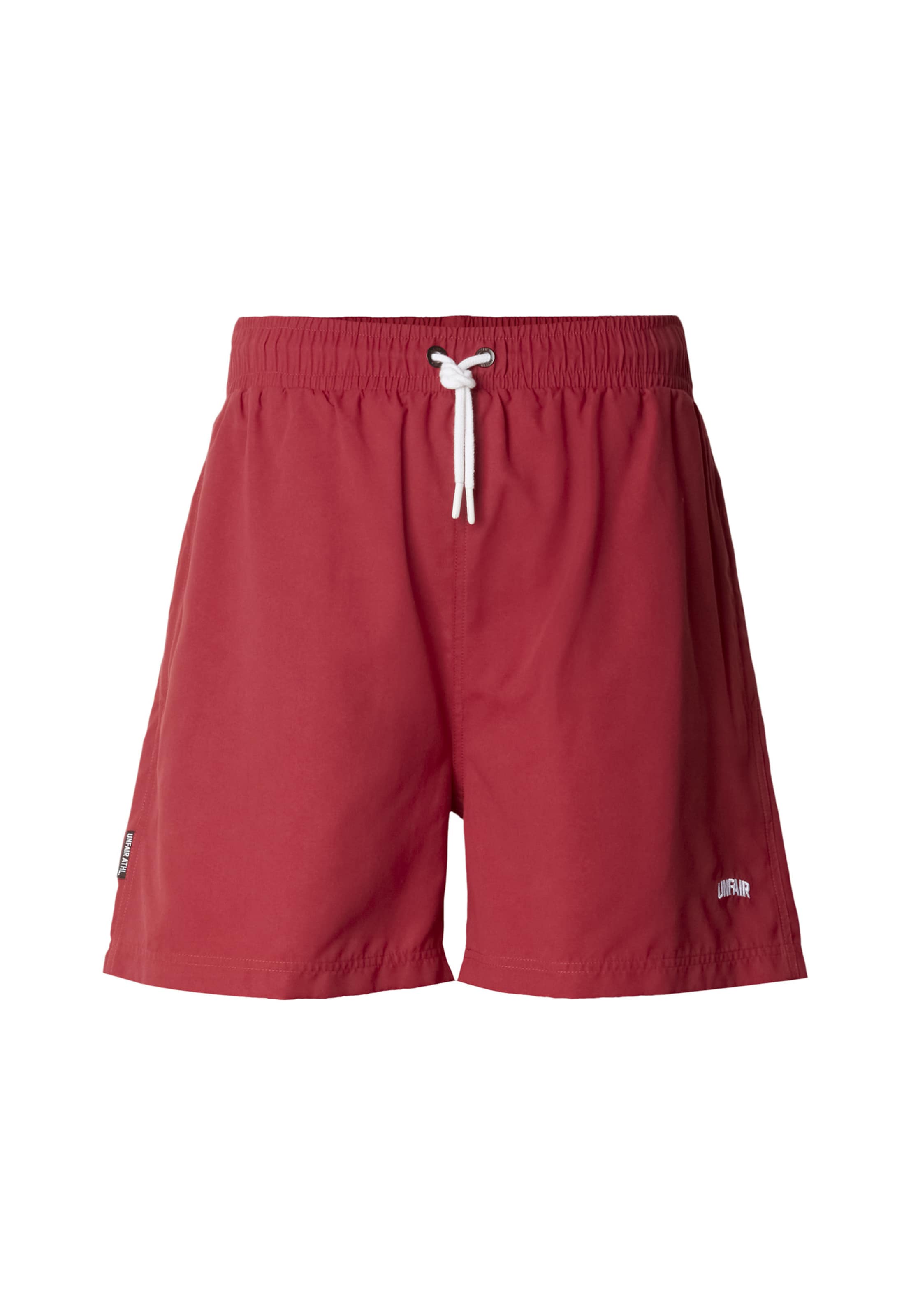 Shorts de bain Unfair Athletics en rouge : devant