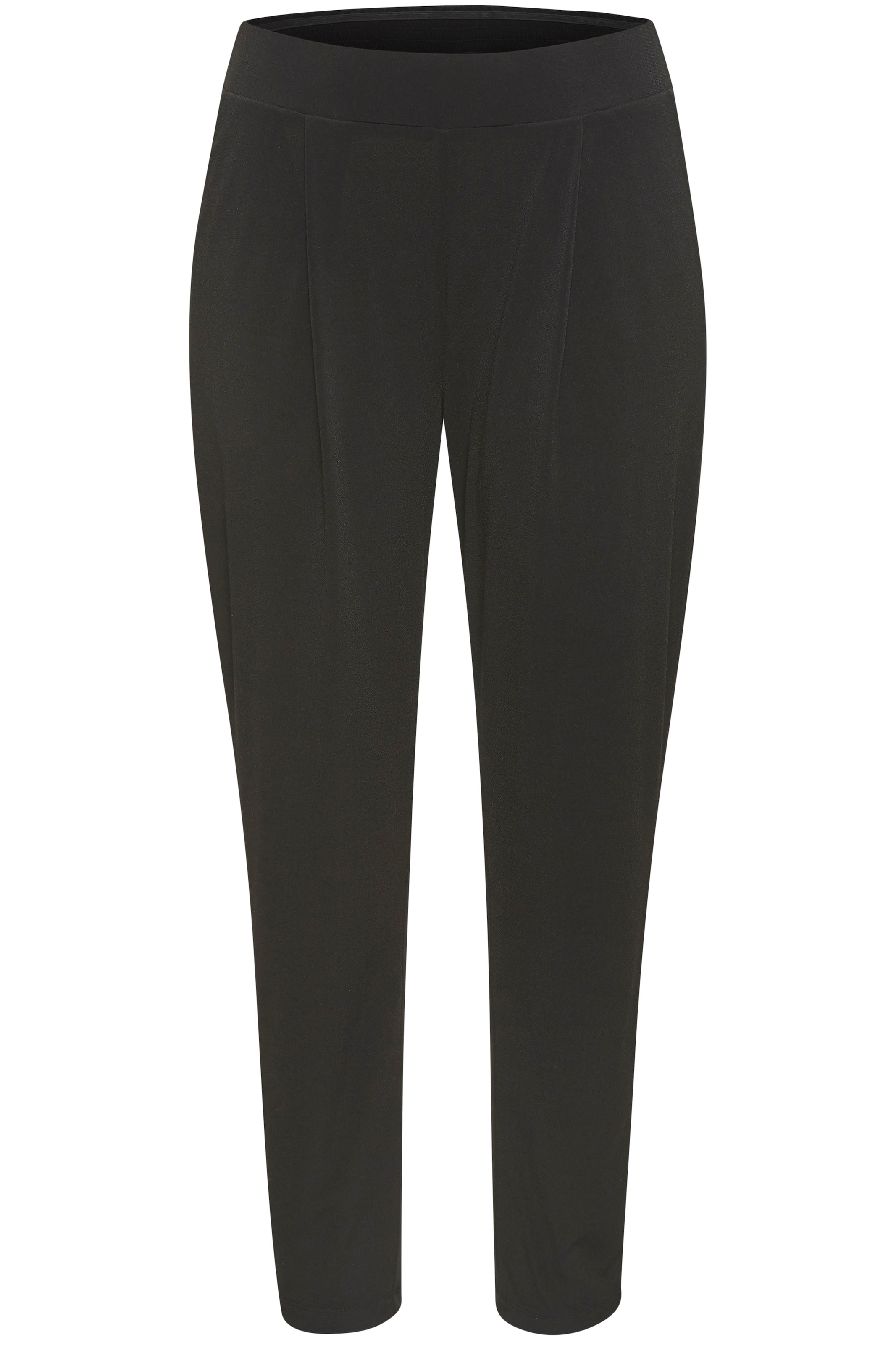 LASCANA Слим Штаны в Черный: спереди