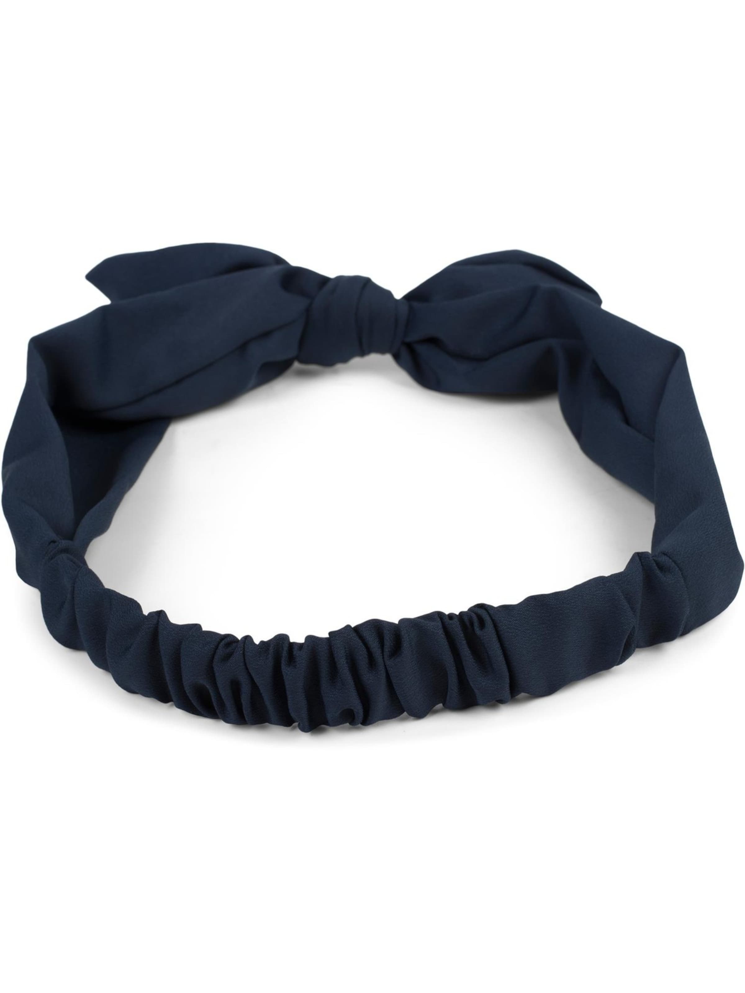 styleBREAKER Haarschmuck 'Einfarbiges Haarband mit Schleife'‌‌ in Blau