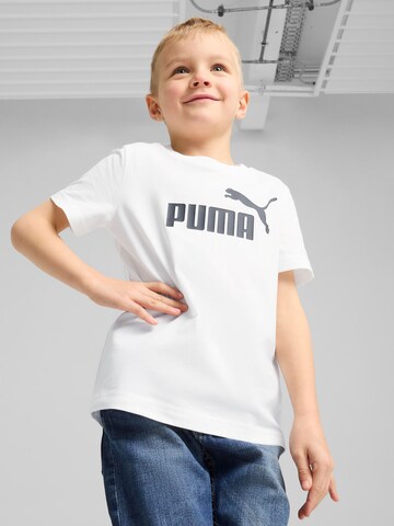 PUMA Μπλουζάκι 'ESS No. 1' σε λευκό: μπροστά