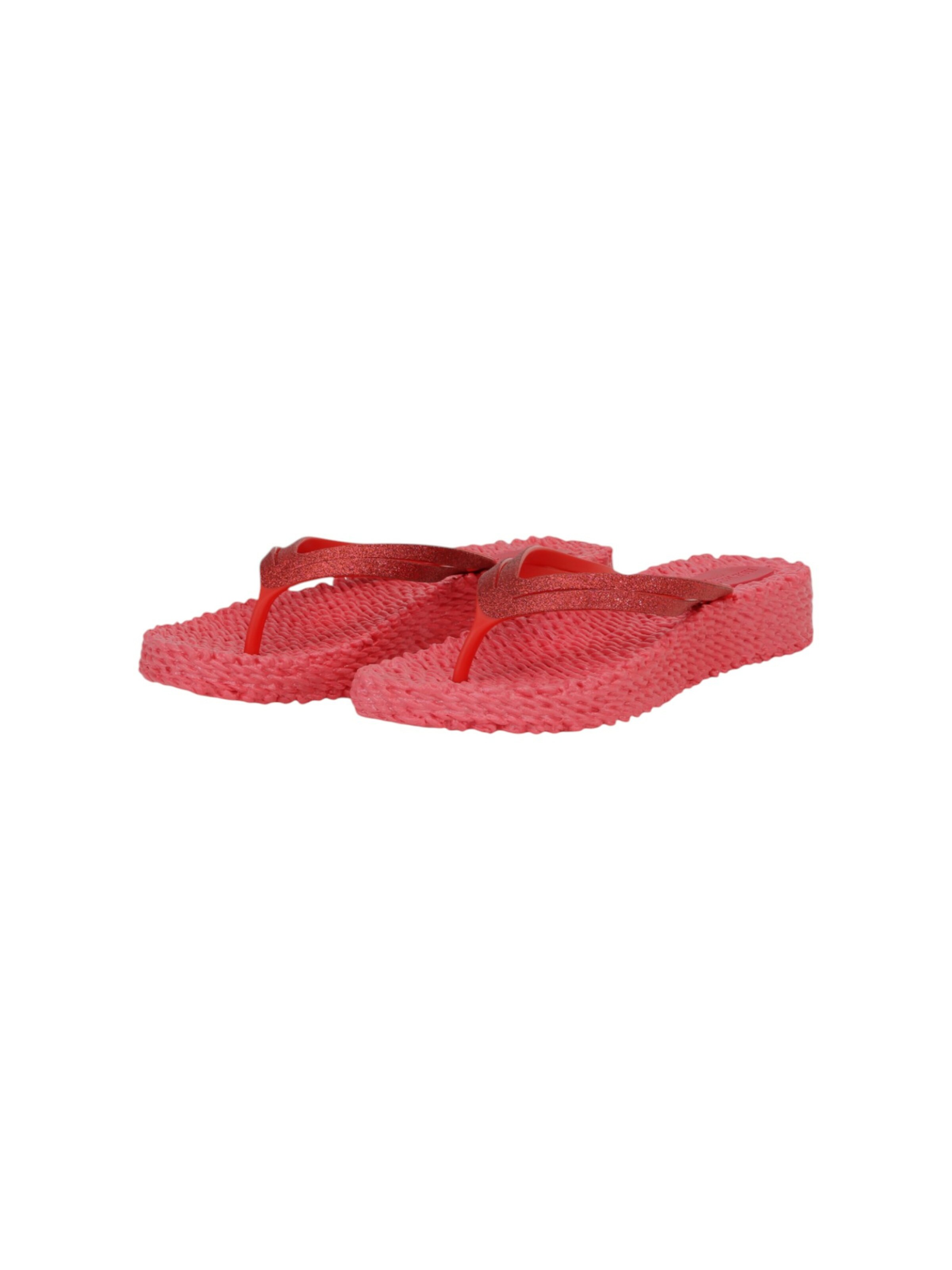 ILSE JACOBSEN T-Bar Sandals 'Cheerful 13' in Orange