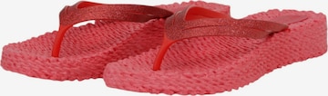 ILSE JACOBSEN T-Bar Sandals 'Cheerful 13' in Orange: front