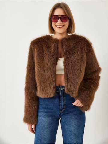 Giacca invernale di Bianco Lucci in marrone