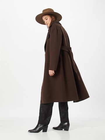 NLY by Nelly Between-Seasons Coat in Brown