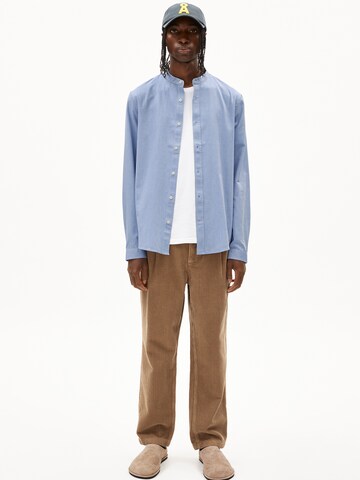 ARMEDANGELS Regular fit Overhemd in Blauw
