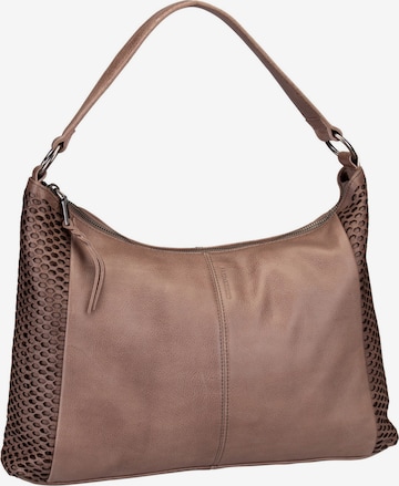 FREDsBRUDER Shoulder Bag 'My' in Brown: front