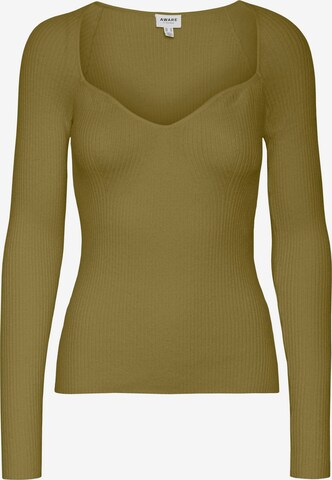 Pullover 'Sylvia' di Aware in verde: frontale