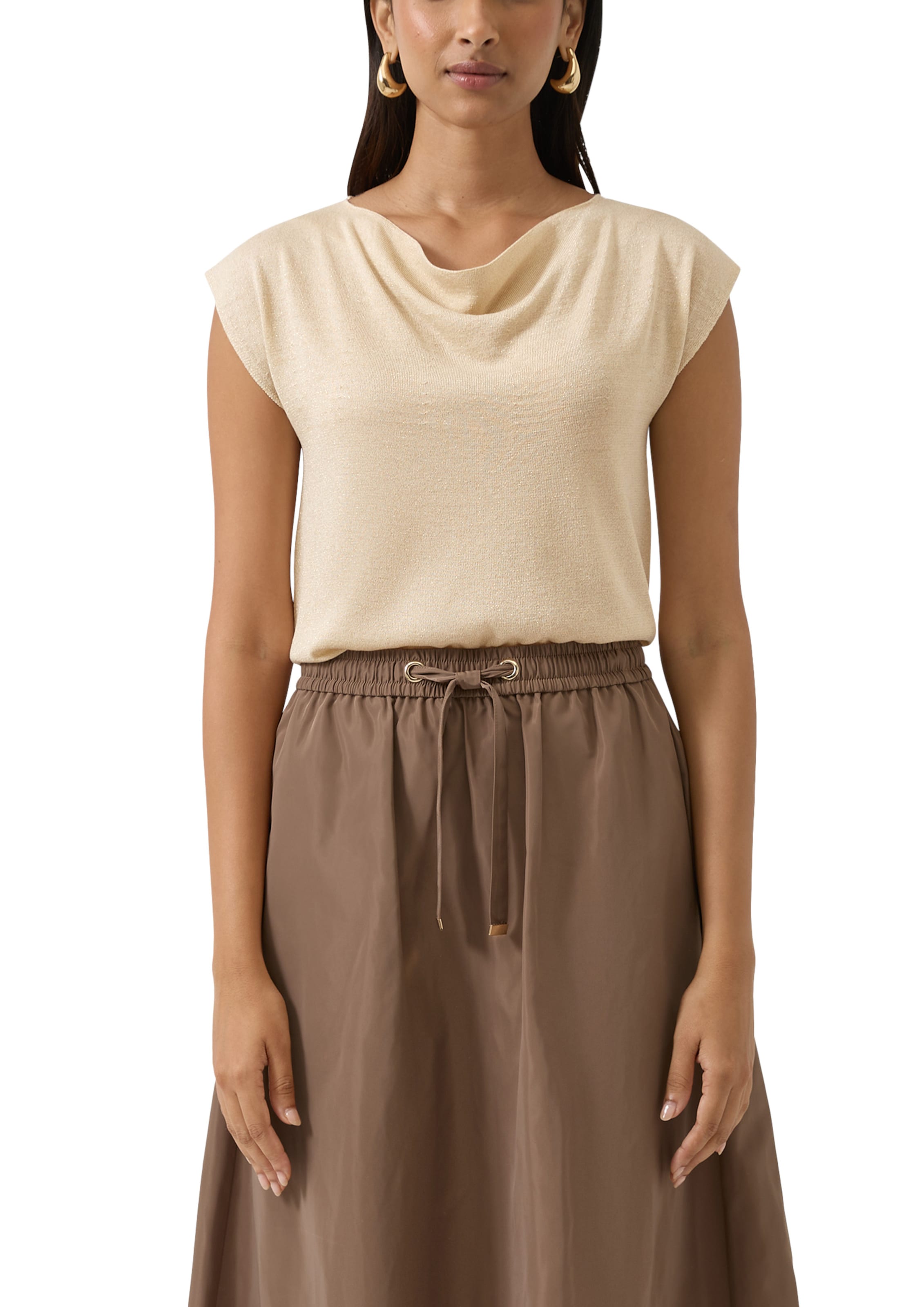 Pull-over s.Oliver en beige : devant