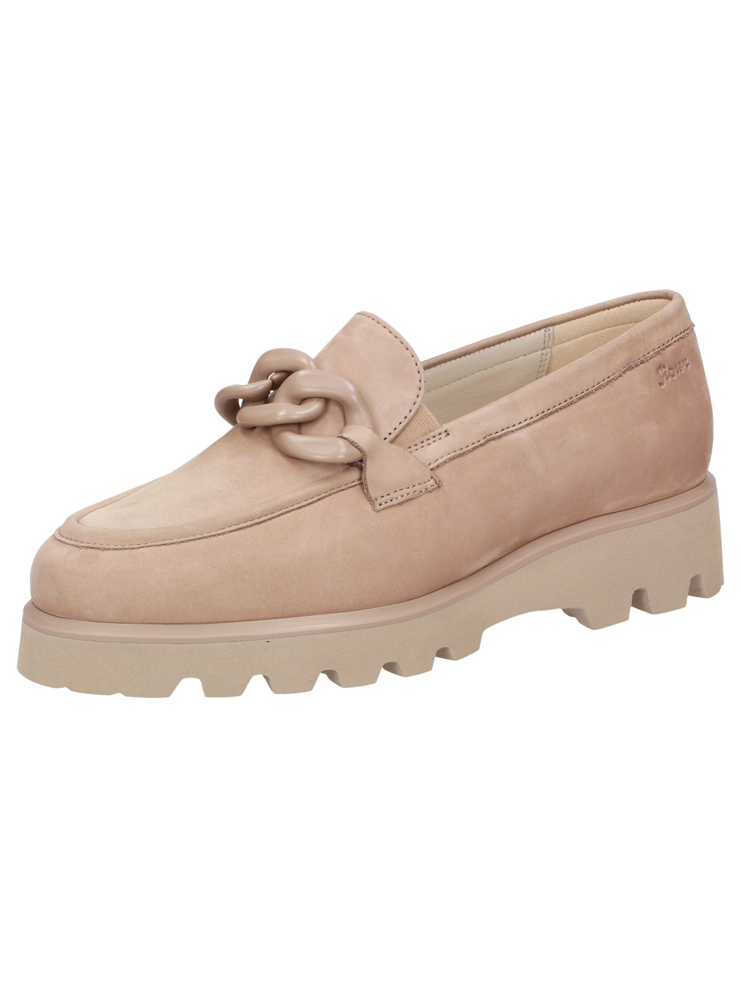 Chaussure basse SIOUX en marron : devant