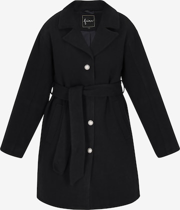 Manteau mi-saison faina en bleu : devant