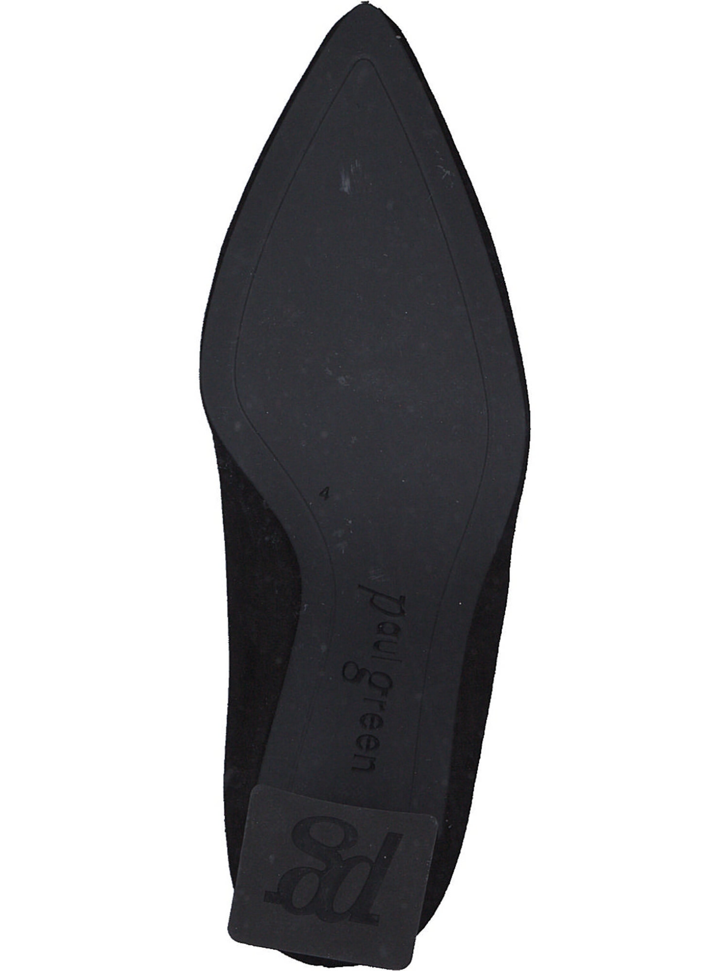 Paul Green Pumps met hoge voorkant in Zwart