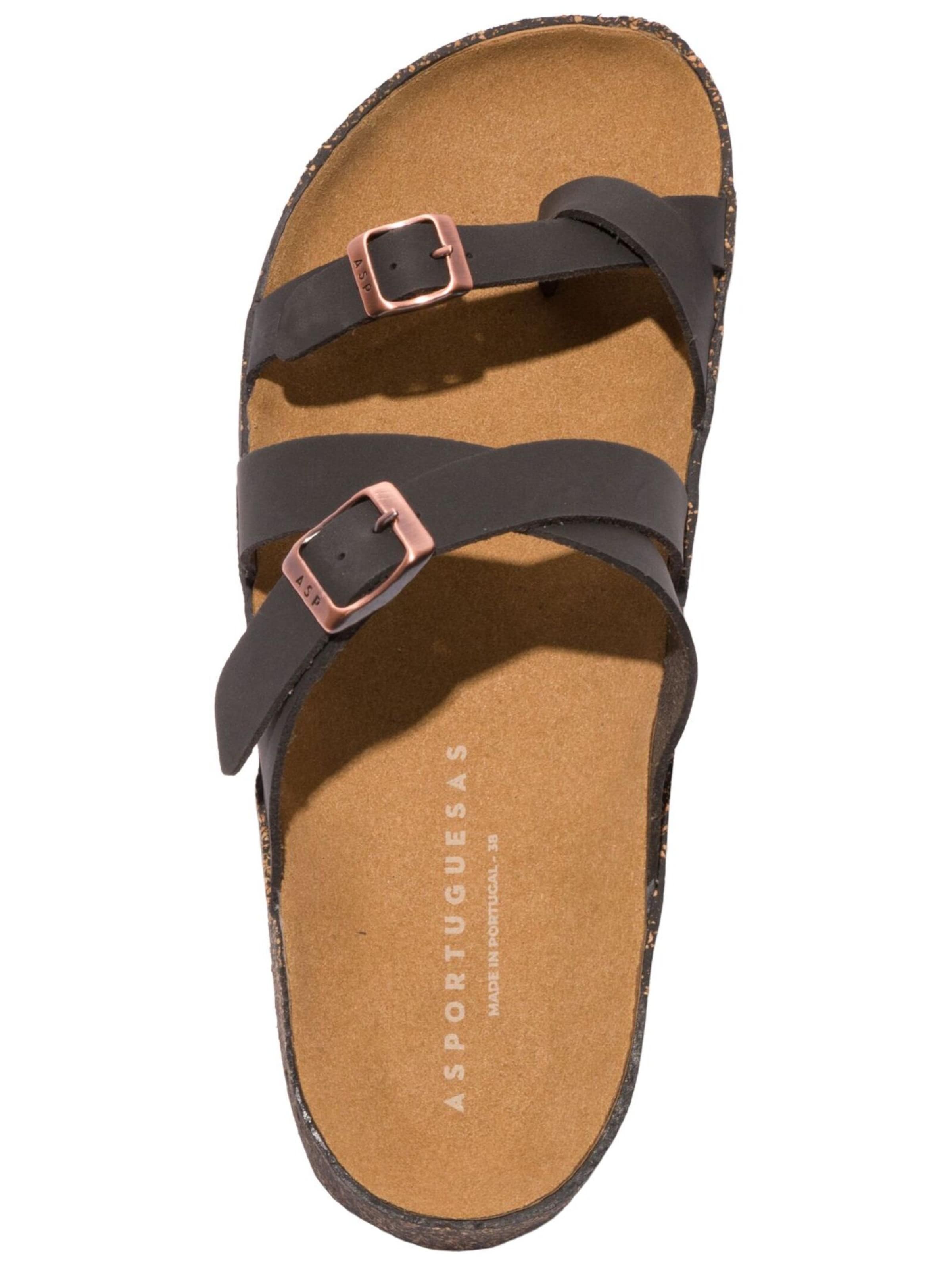 Asportuguesas Mule in Black