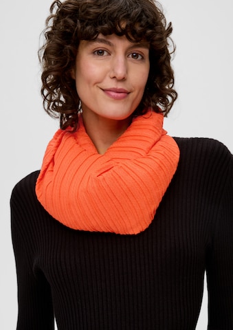 s.Oliver Scarf in Orange: front