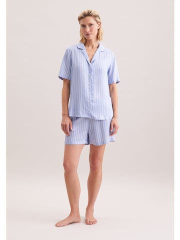 SEIDENSTICKER Korte pyjama in Blauw