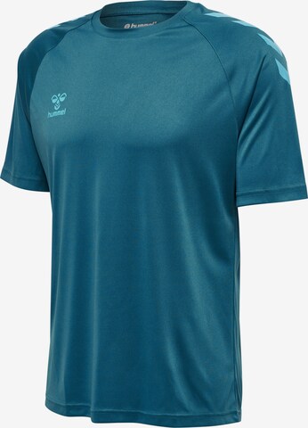 Hummel Sportshirt 'Poly' in Blau