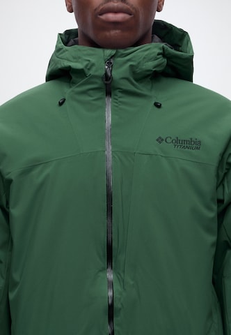 COLUMBIA Sportovní bunda 'Winter District™ III' – zelená