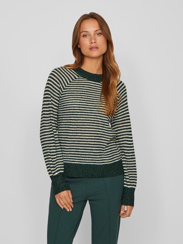 VILA - Jersey 'VISofina' en verde: frente