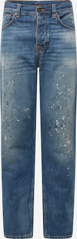 Loosefit Jeans 'Steady Eddie II' de la Nudie Jeans Co pe albastru: față