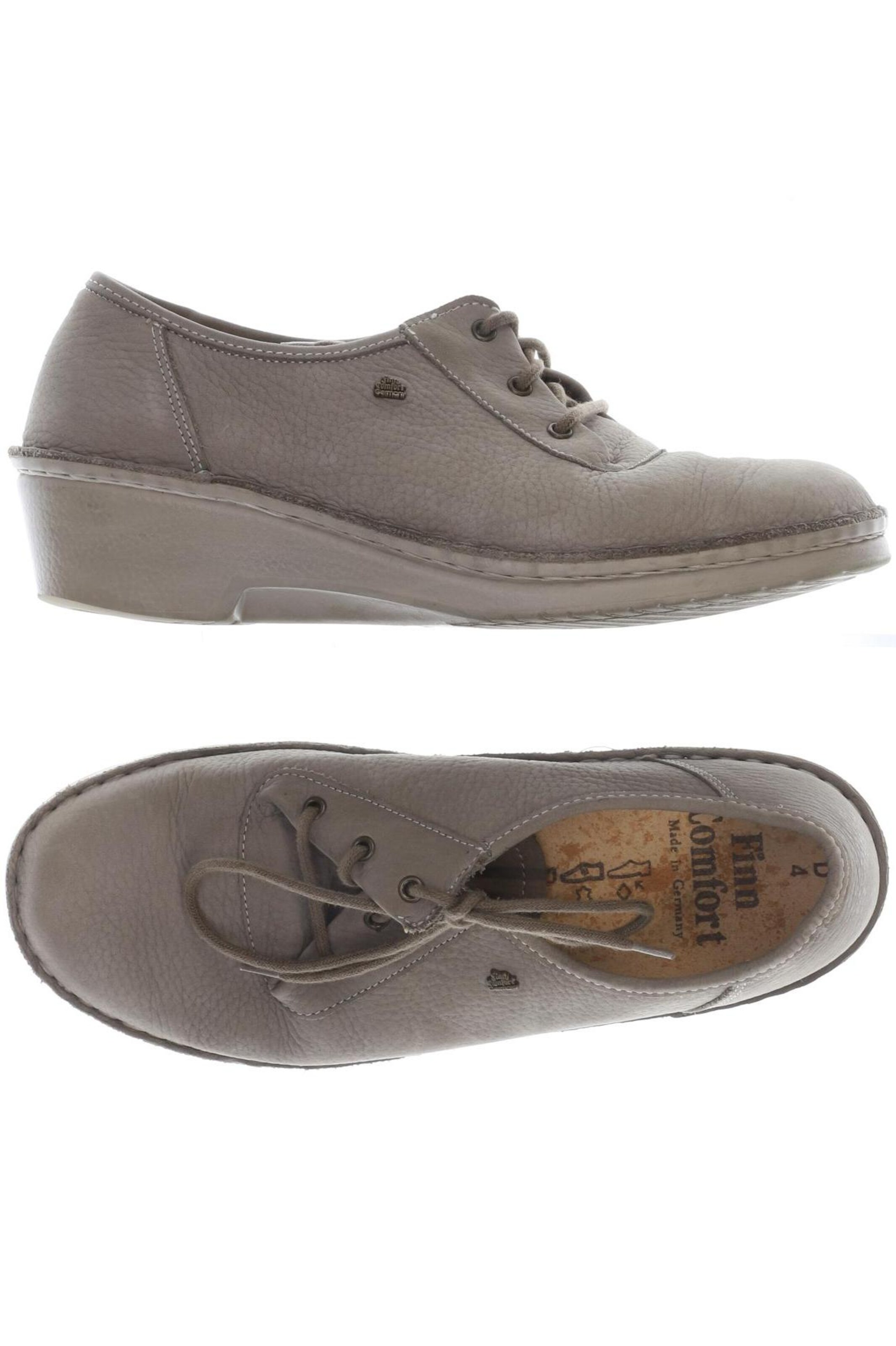 Finn Comfort Flats & Loafers in 37,5 in Grey: front