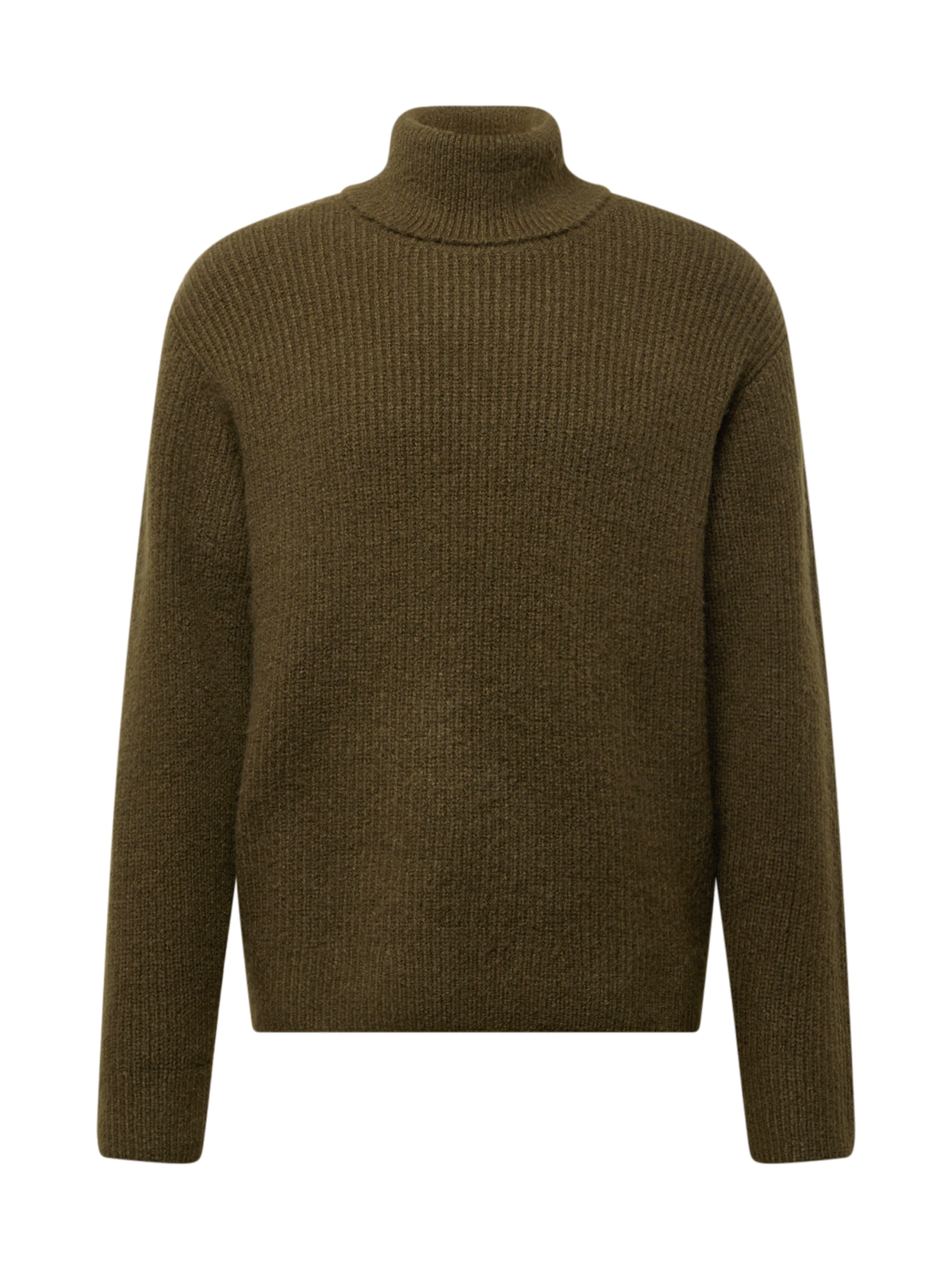 WEEKDAY Пуловер 'Renzo' в зелено: отпред