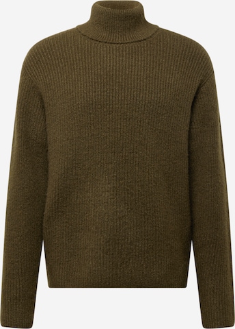 WEEKDAY Sweater 'Renzo' in Green: front