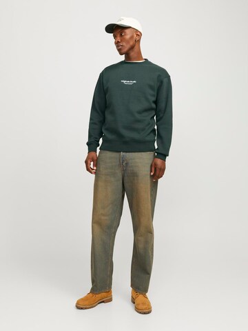 Sweat-shirt 'JORVesterbro' JACK & JONES en gris