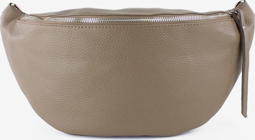 lePelou Gürteltasche in Grau: Vorderseite