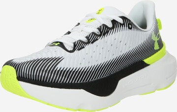 Chaussure de course 'Infinite Pro' UNDER ARMOUR en blanc : devant