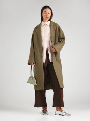 JDY Wide leg Broek 'JDYNINA' in Bruin