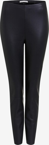 OUI Slim fit Leggings 'CHASEY' in Black: front