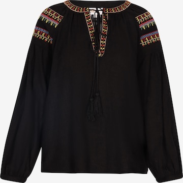 melns usha FESTIVAL Blūze: no priekšpuses